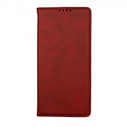 Чехол-книжка 1TOUCH Premium для Xiaomi Mi 11 Lite (Dark Red)