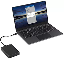 Зовнішній жорсткий диск Seagate One Touch with Password 5 TB Black (STKZ5000400) - мініатюра 8