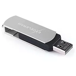 Флешка Exceleram 16GB P2 Series USB 2.0 (EXP2U2SIB16) Silver - мініатюра 4