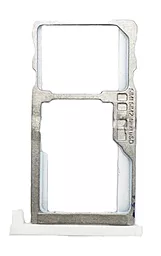 Слот (лоток) SIM-карти Meizu M3 Mini White