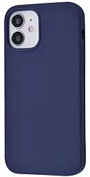 Чохол Wave Full Silicone Cover для Apple iPhone 12 Mini Dark Blue