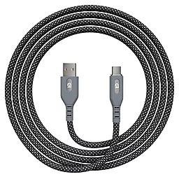 Кабель ArmorStandart AR18 Magnetic USB-A - Type-C 15w 3a 1м cable Black (ARM75514) - фото Кабель ArmorStandart AR18 Magnetic USB-A - Type-C 15w 3a 1м cable Black (ARM75514)