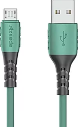 Кабель Proda PD-B51M 12w 3a USB-A - micro USB cable green (PD-B51m-GR)