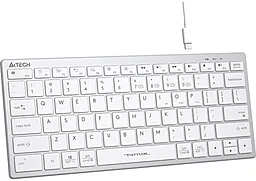 Клавиатура A4Tech Fstyler FBX51C White - фото Клавиатура A4Tech Fstyler FBX51C White