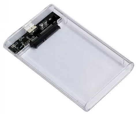 Кишеня для HDD AgeStar 3UB2P6 (Transparent) - фото 1