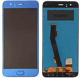 Дисплей Xiaomi Mi6 (с датчиком Touch ID) с тачскрином, оригинал, Blue