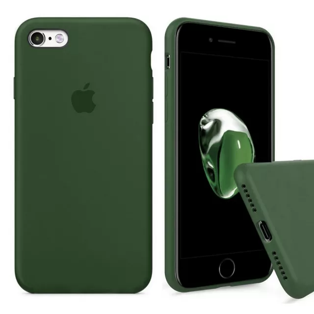 Чехол Silicone Case Full для Apple iPhone 7, iPhone 8 Atrovirens - фото 2