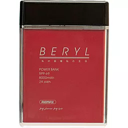 Повербанк Remax Beryl RPP-69 8000 mah Red - фото Повербанк Remax Beryl RPP-69 8000 mah Red
