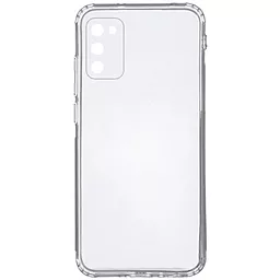 Чехол GETMAN Clear 1,0 mm для Samsung Galaxy A03s Бесцветный (прозрачный)