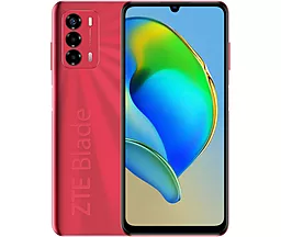 Смартфон ZTE Blade V40 Vita 6/128Gb Red - фото Смартфон ZTE Blade V40 Vita 6/128Gb Red
