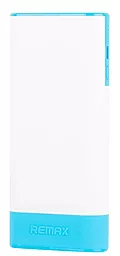 Повербанк Remax Youth RPL-19 10000 mAh White/Blue - фото Повербанк Remax Youth RPL-19 10000 mAh White/Blue