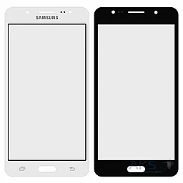 Корпусне скло дисплея Samsung Galaxy J5 J510F, J510FN, J510G, J510M, J510Y 2016 (с OCA пленкой) White