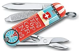 Мультитул Victorinox Classic LE Let It Pop! (0.6223.L1910) - фото Мультитул Victorinox Classic LE Let It Pop! (0.6223.L1910)