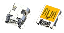Універсальний роз'єм зарядки №13 Pin 10, Mini USB - фото Універсальний роз'єм зарядки №13 Pin 10, Mini USB