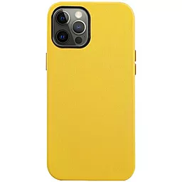 Чохол K-DOO Noble Collection для Apple iPhone 12 Pro Max (6.7") Жовтий