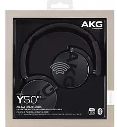 Навушники Akg Y50BT Black (Y50BTSLV) - мініатюра 6