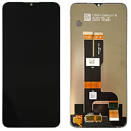 Дисплей Realme C30, C31 (чорний шлейф) з тачскріном, Black