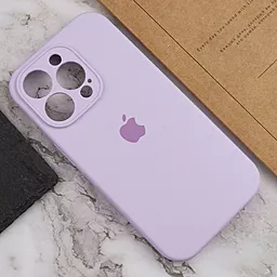 Чохол Silicone Case Full Camera для Apple iPhone 13 Pro Max Lilac - мініатюра 3 Чохол Silicone Case Full Camera для Apple iPhone 13 Pro Max Lilac - мініатюра 3