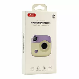Повербанк XO PR223 15W 10000 mAh PD/QC Purple-White - мініатюра 2