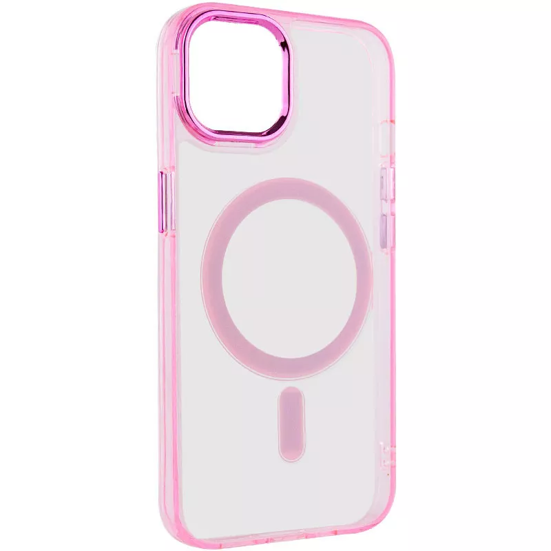 Чехол Epik Iris with MagSafe для Apple iPhone 14 Pink - фото 2