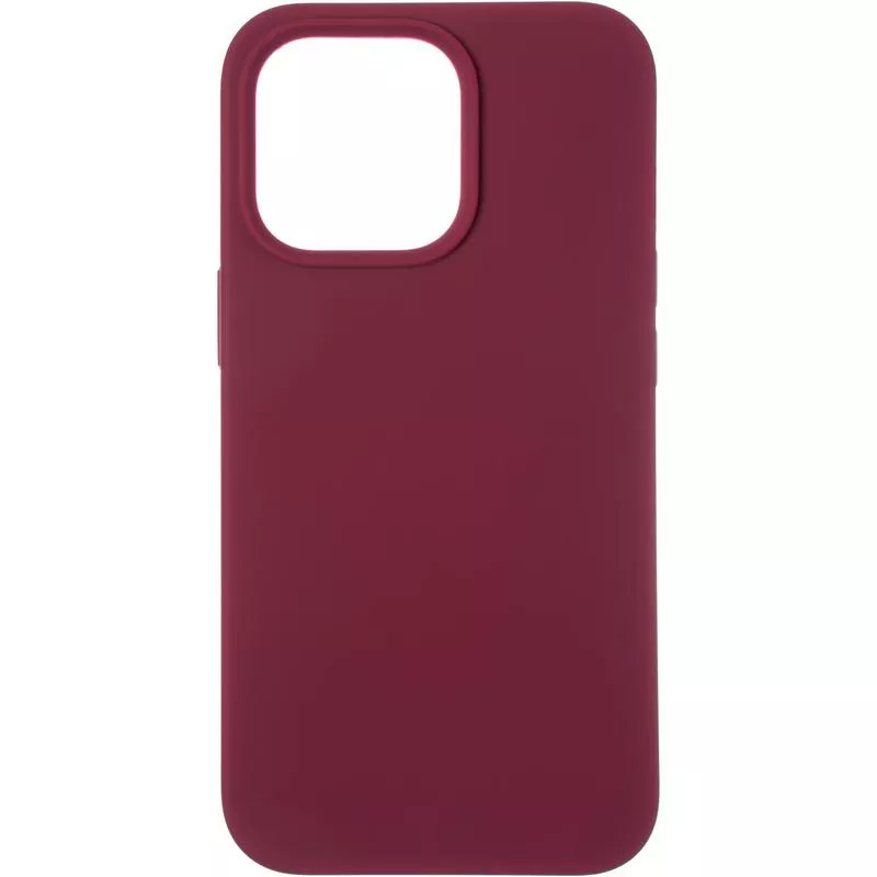 Чехол 1TOUCH Original Full Soft Case for iPhone 13 Pro Marsala (Without logo) - фото 1