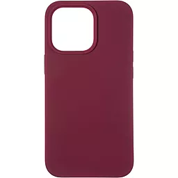 Чехол 1TOUCH Original Full Soft Case for iPhone 13 Pro Marsala (Without logo)