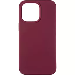 {"ru": "Чехол", "uk": "Чохол"} 1TOUCH Original Full Soft Case for iPhone 13 Pro Marsala (Without logo)