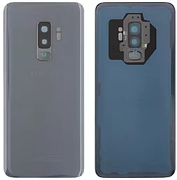 Задняя крышка корпуса Samsung Galaxy S9 Plus G965, со стеклом камеры Original Titanium Gray