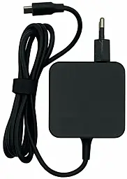 Блок питания для ноутбука HP 12V-15V, 2.25A, 45W, Type-C, квадратный корпус - фото Блок питания для ноутбука HP 12V-15V, 2.25A, 45W, Type-C, квадратный корпус