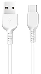 Кабель Hoco X20 Flash Сharging USB-A - Type-C 12w 2.4a 1м cable White - фото Кабель Hoco X20 Flash Сharging USB-A - Type-C 12w 2.4a 1м cable White