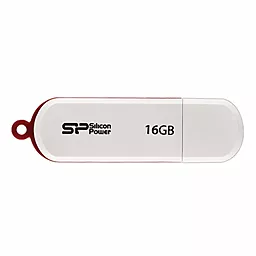 Флешка Silicon Power 16 GB LuxMini 320 White (SP016GBUF2320N1W)