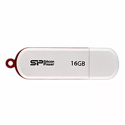 Флешка Silicon Power 16 GB LuxMini 320 White (SP016GBUF2320N1W) - фото Флешка Silicon Power 16 GB LuxMini 320 White (SP016GBUF2320N1W)
