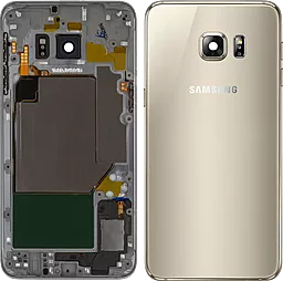 Корпус для Samsung G928 Galaxy S6 EDGE Plus Gold