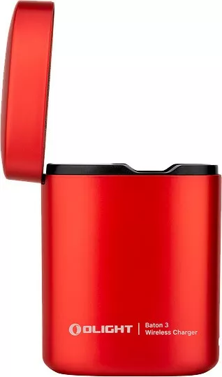 Фонарик аккумуляторный Olight Baton 3 Premium (1x16340) Red - фото 2