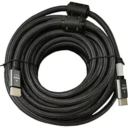 Видеокабель HDMI V2.1 active М-М 20м Black (23720) Atcom - фото Видеокабель HDMI V2.1 active М-М 20м Black (23720) Atcom