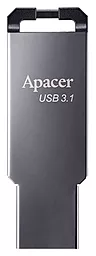 Флешка Apacer 32 GB AH360 Metal black USB3.1 (AP32GAH360A-1) - фото Флешка Apacer 32 GB AH360 Metal black USB3.1 (AP32GAH360A-1)