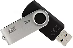 Флешка GooDRam 8GB Twister USB 3.0 (UTS3-0080K0R11) Black - фото Флешка GooDRam 8GB Twister USB 3.0 (UTS3-0080K0R11) Black
