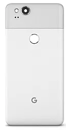 Задняя крышка корпуса Google Pixel 2 (G011A) со стеклом камеры Original  Clearly White