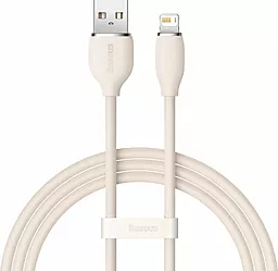 Кабель Baseus Jelly Liquid Silica Gel Fast Charging Data USB-A - Lightning 12w 2.4a 1.2м cable Pink (CAGD000004) - фото Кабель Baseus Jelly Liquid Silica Gel Fast Charging Data USB-A - Lightning 12w 2.4a 1.2м cable Pink (CAGD000004)