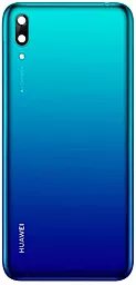 Задняя крышка корпуса Huawei Y7 Pro 2019 со стеклом камеры Original Aurora Blue - фото Задняя крышка корпуса Huawei Y7 Pro 2019 со стеклом камеры Original Aurora Blue