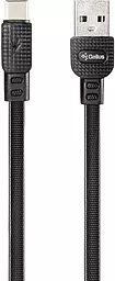 Кабель Gelius Pro Armor USB-A - Type-C 15w 3a 1м cable Black