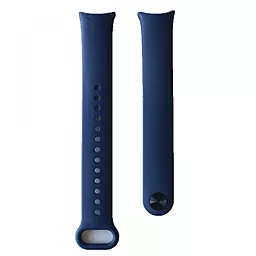 Сменный ремешок для фитнес трекера Xiaomi Mi Band 8 Dark blue