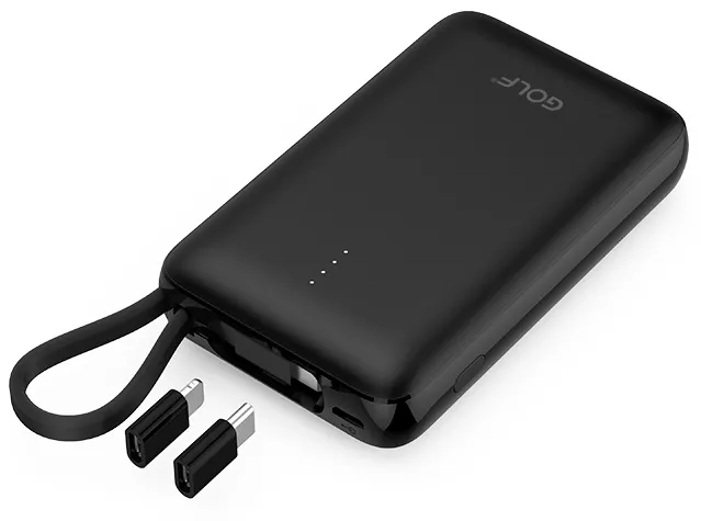 Повербанк GOLF G74 10000 mAh Black - фото 2
