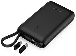 Повербанк GOLF G74 10000 mAh Black - мініатюра 2 Повербанк GOLF G74 10000 mAh Black - мініатюра 2