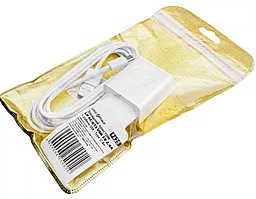 Сетевое зарядное устройство Logicpower АС-013 with USB Type-C Cable 2.4A White (LP9625) - миниатюра 2