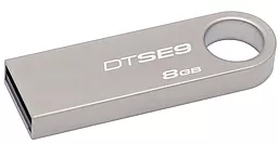 Флешка Kingston DTSE9 8GB (DTSE9H/8GB) Silver - фото Флешка Kingston DTSE9 8GB (DTSE9H/8GB) Silver