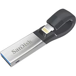 Флешка SanDisk iXpand 16Gb USB 3.0 Lightning Apple (SDIX30C-016G-GN6NN)