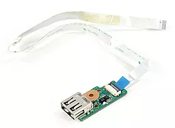 Универсальный разъем для ноутбука USB 2.0 (1 шт) на плате №16 - фото Универсальный разъем для ноутбука USB 2.0 (1 шт) на плате №16