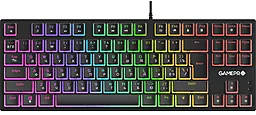 Клавиатура GamePro MK80B Blue Switch RGB USB Black