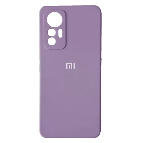 Чехол Silicone Case Full для Xiaomi 12 Lite Lilac - фото 1